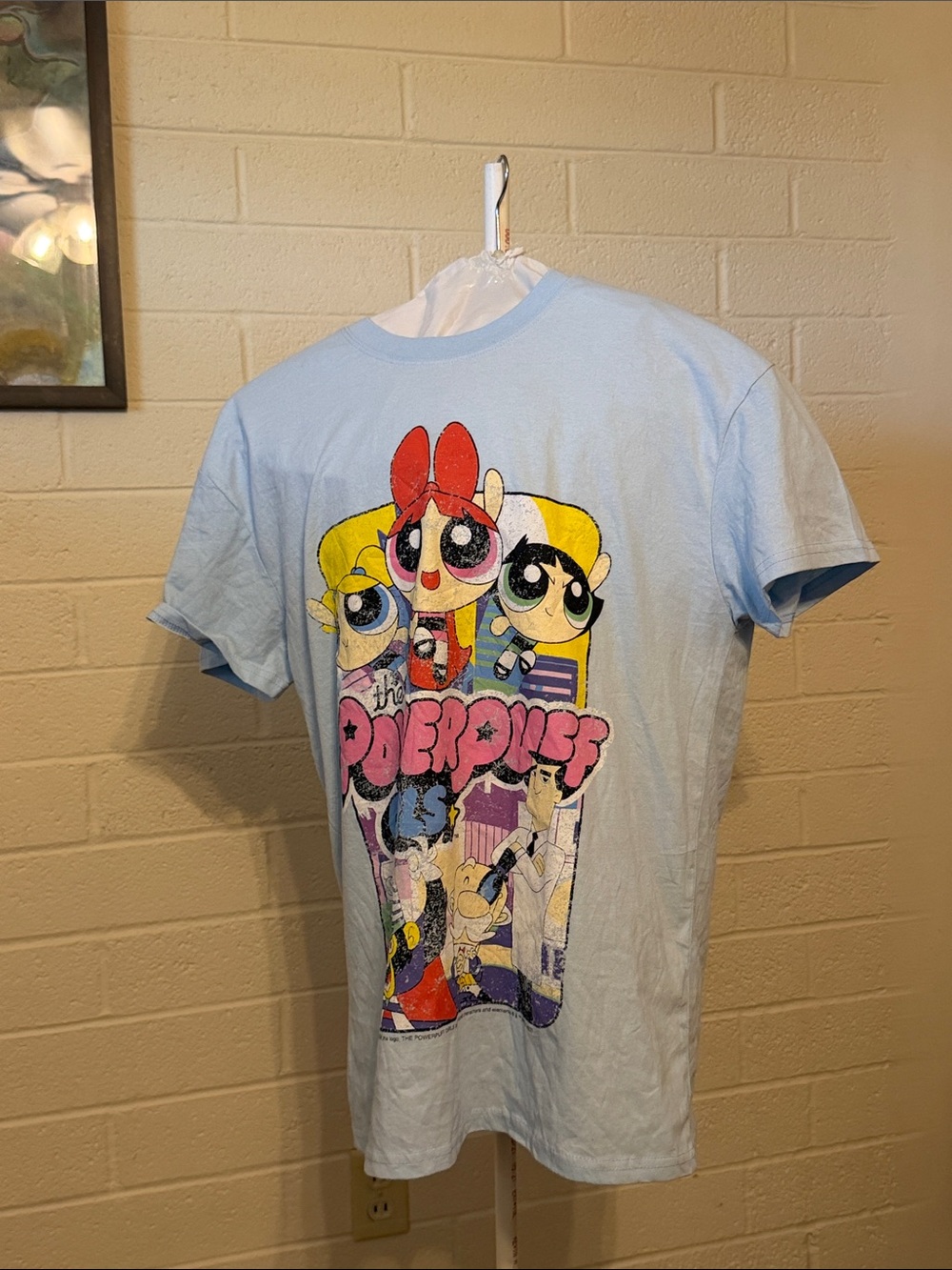 MAD Engine Light Blue Powerpuff Girls Graphic Tee